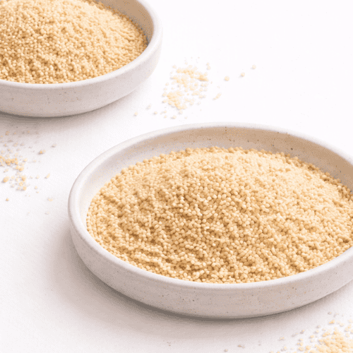 Pseudogetreide wie Hirse, Quinoa, Amaranth und Buchweizen – glutenfrei, proteinreich und vegan