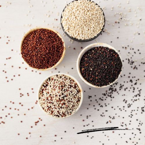 Pseudogetreide wie Hirse, Quinoa, Amaranth und Buchweizen – glutenfrei, proteinreich und vegan