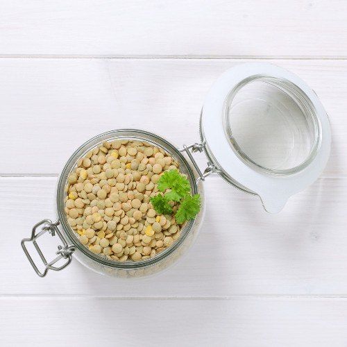 Wärmende vegane Bowl mit Ofenkürbis, Linsen und nährstoffreichen Zutaten, ideal für stabile Energie, Blutzuckerbalance und hormonfreundliche Ernährung.