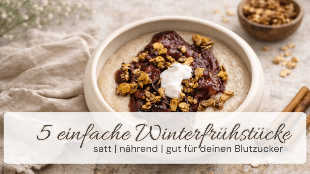 Fünf einfache vegane Winterfrühstücke – Dinkelgrieß und Overnight Oats für ein sättigendes Frühstück mit stabiler Energie.