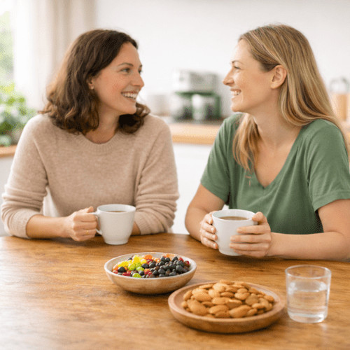 Vegane Lebensmittel mit wichtigen Nährstoffen für Frauen wie Eisen, Omega-3, Calcium und Vitamine – natürlich, ausgewogen und alltagstauglich.