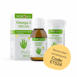 Veganes Frühstück mit Beeren, Getreide und pflanzlichen Proteinen – ausgewogenes Frühstück für Frauen mit Fokus auf stabile Energie und Blutzucker