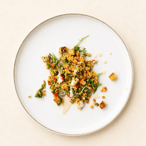 Vegane Salate für stabile Energie mit pflanzlichem Protein, gesunden Fetten und frischem Gemüse, ideal zur Blutzuckerbalance und gegen Heißhunger im Alltag